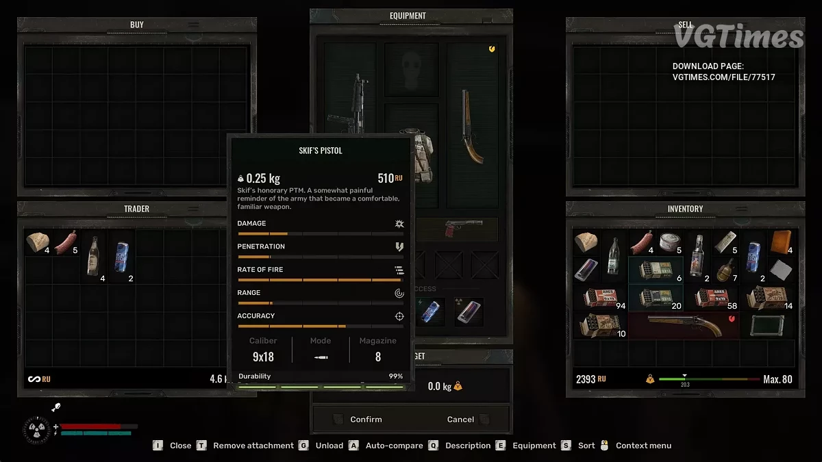 S.T.A.L.K.E.R. 2: Heart of Chornobyl — Конвертер валют — заміна «купонів» на рублі, долари, гривні, євро