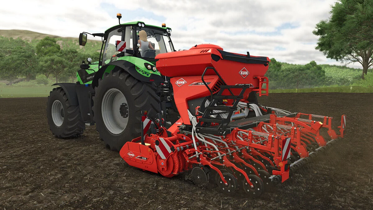 Farming Simulator 25 — Kuhn HR 4040 + VENTA 4030