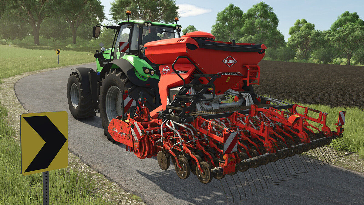 Farming Simulator 25 — Kuhn HR 4040 + SALE 4030