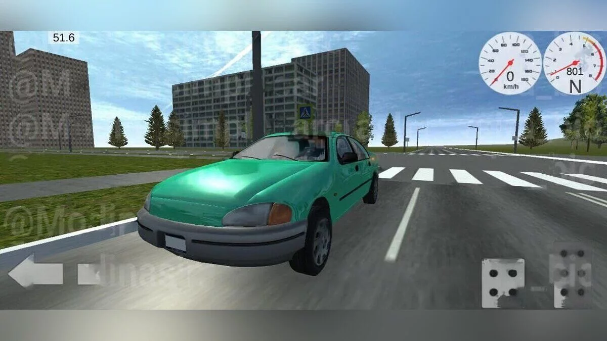 Simple Car Crash Physics Sim — Kuruma del juego GTA 3