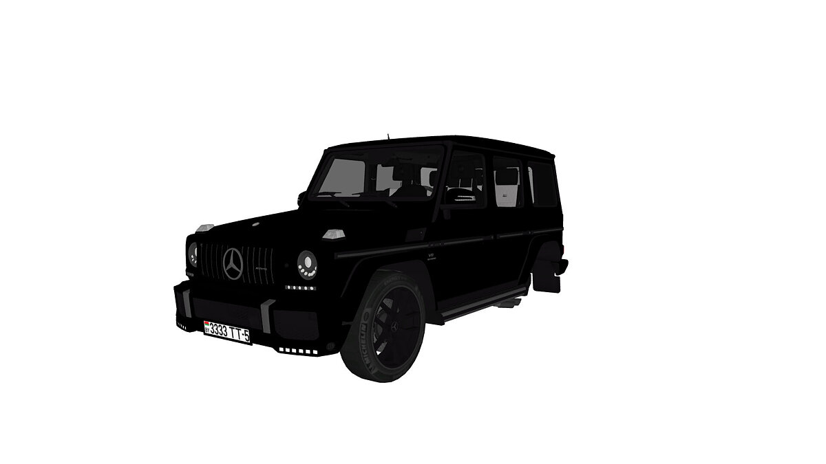 Simple Car Crash Physics Sim — Mercedes-Benz G-Class