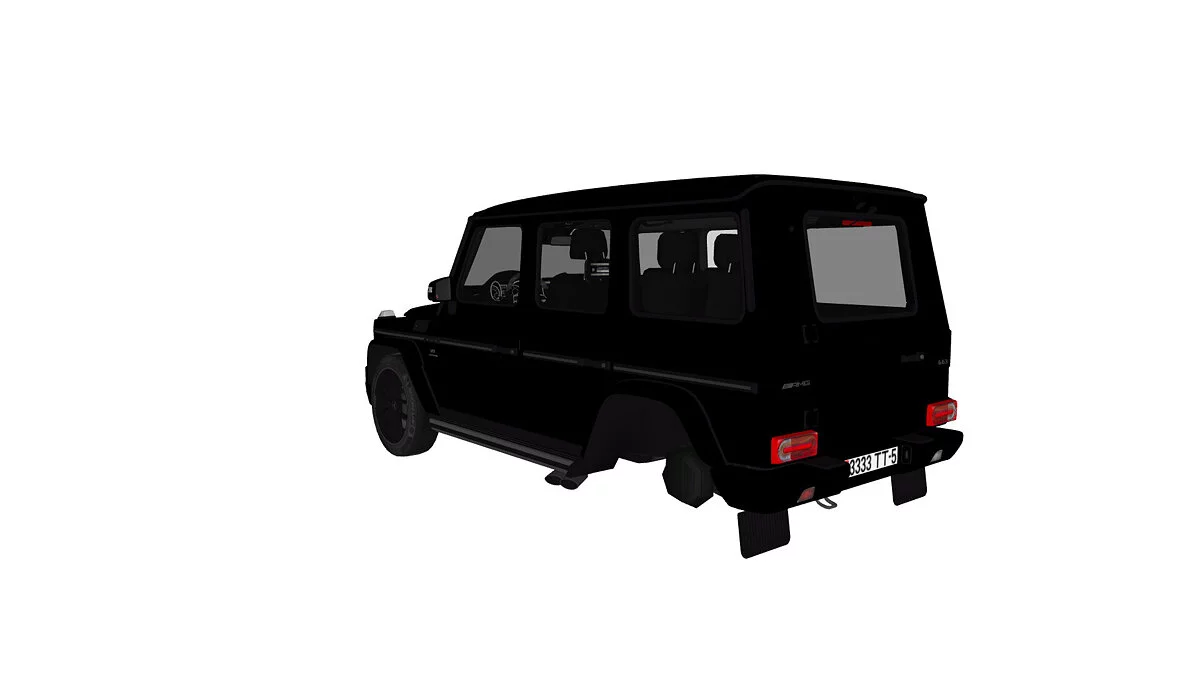 Simple Car Crash Physics Sim — Mercedes-Benz G-klasa
