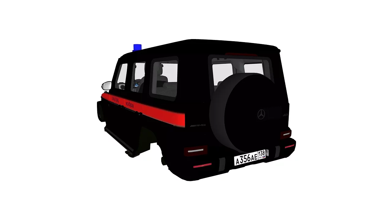 Simple Car Crash Physics Sim — Mercedes-Benz G63 «Кобра»
