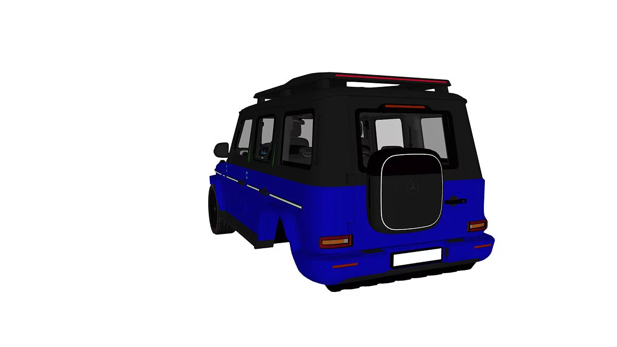Simple Car Crash Physics Sim — Mercedes Brabus G-Sınıfı Elektronik