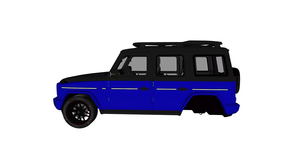 Simple Car Crash Physics Sim — Mercedes Brabus G-Sınıfı Elektronik