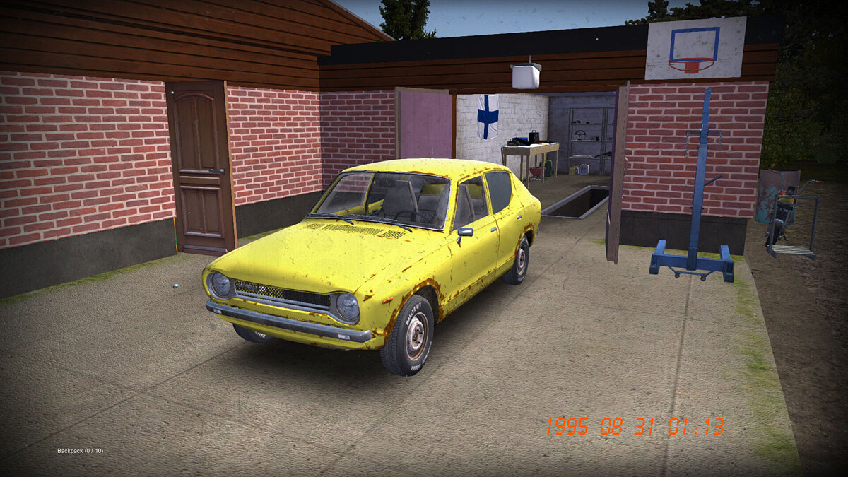 My Summer Car — Pristine Satsuma with spare parts warehouse