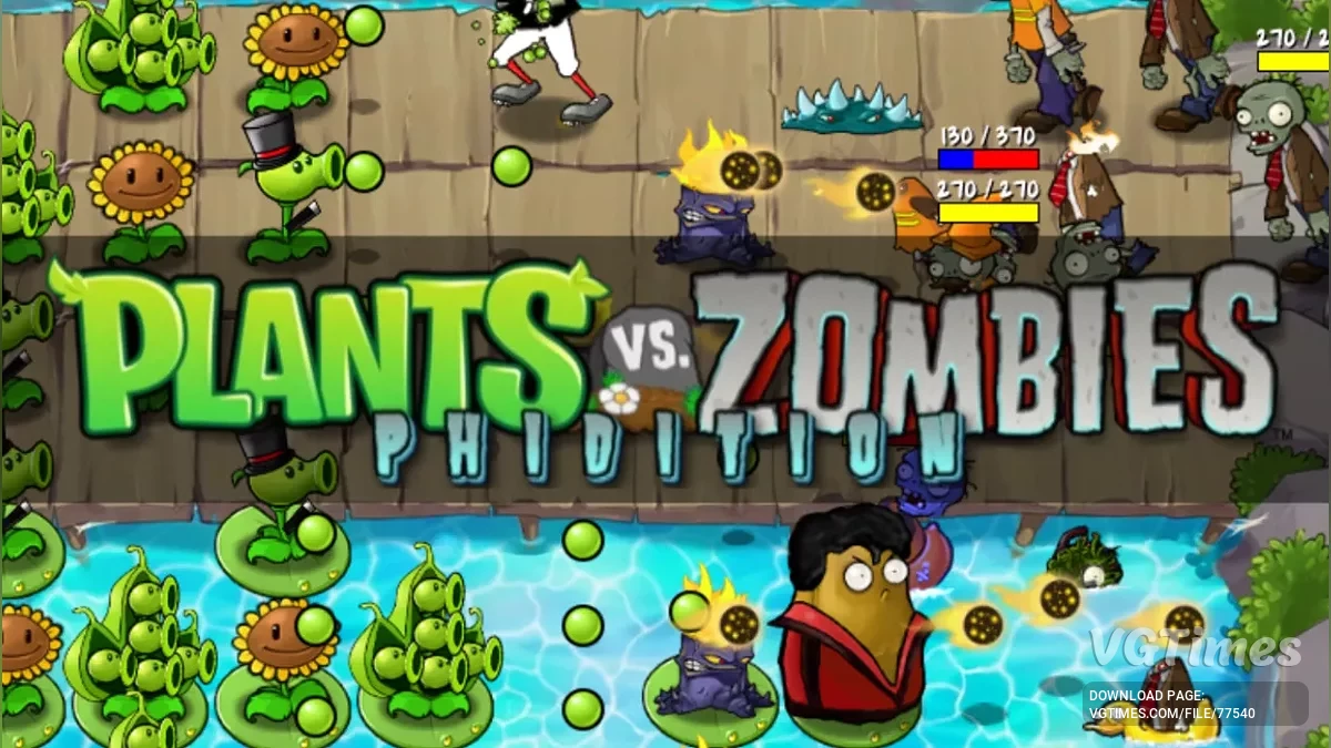 Plants vs. Zombies — Phidition: nuevas plantas y zombis, ubicaciones, historia