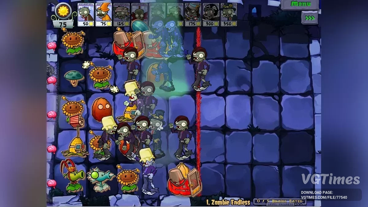 Plants vs. Zombies — Phidition — tanaman dan zombie baru, lokasi, alur cerita