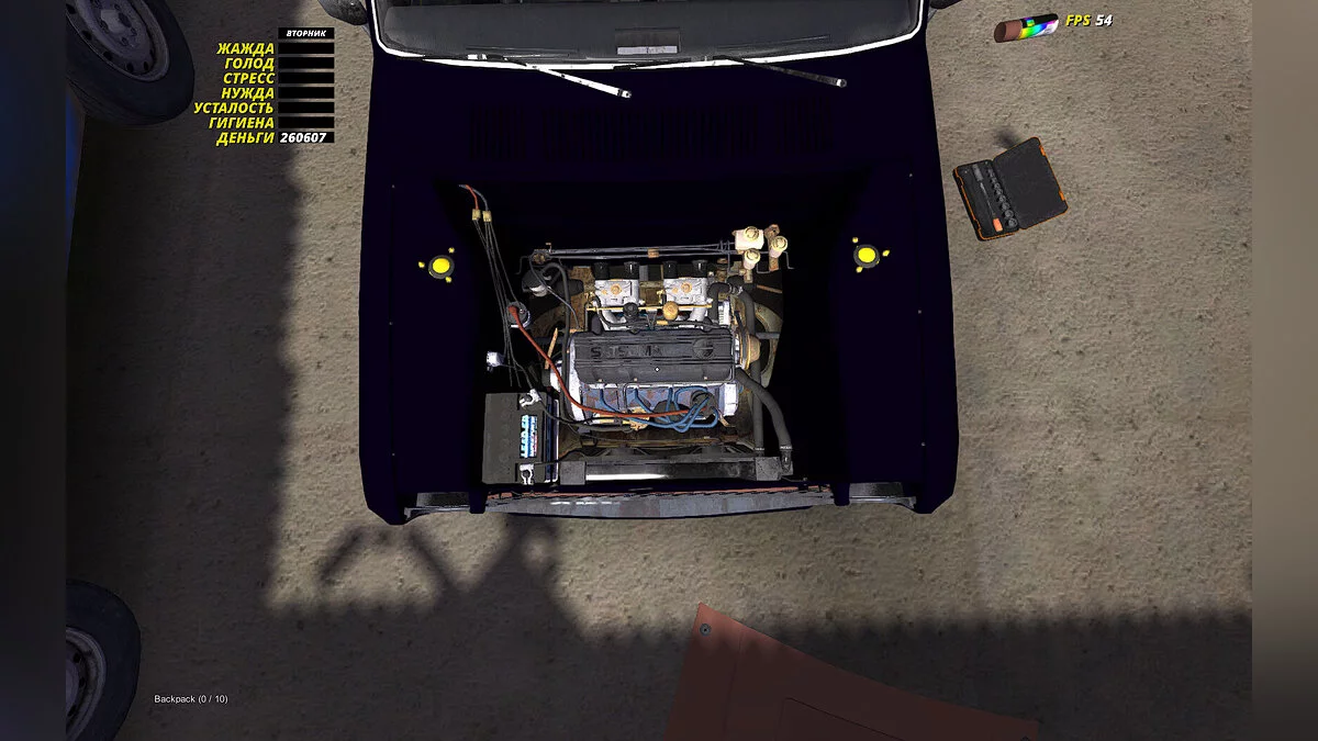 My Summer Car — Satsuma Setengah-Rally, Koper dengan 5.000.000 Mark, Semua Transportasi, Saldo 260.607 Mark