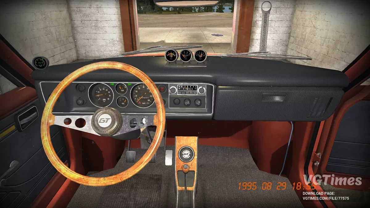 My Summer Car — Satsuma GT yang lengkap dengan nomor, 1 juta mark