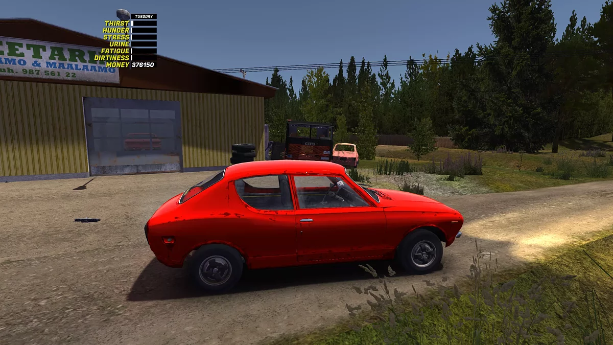 My Summer Car — Kapital sonrası Satsuma, gif, minibüs, 47900 marka