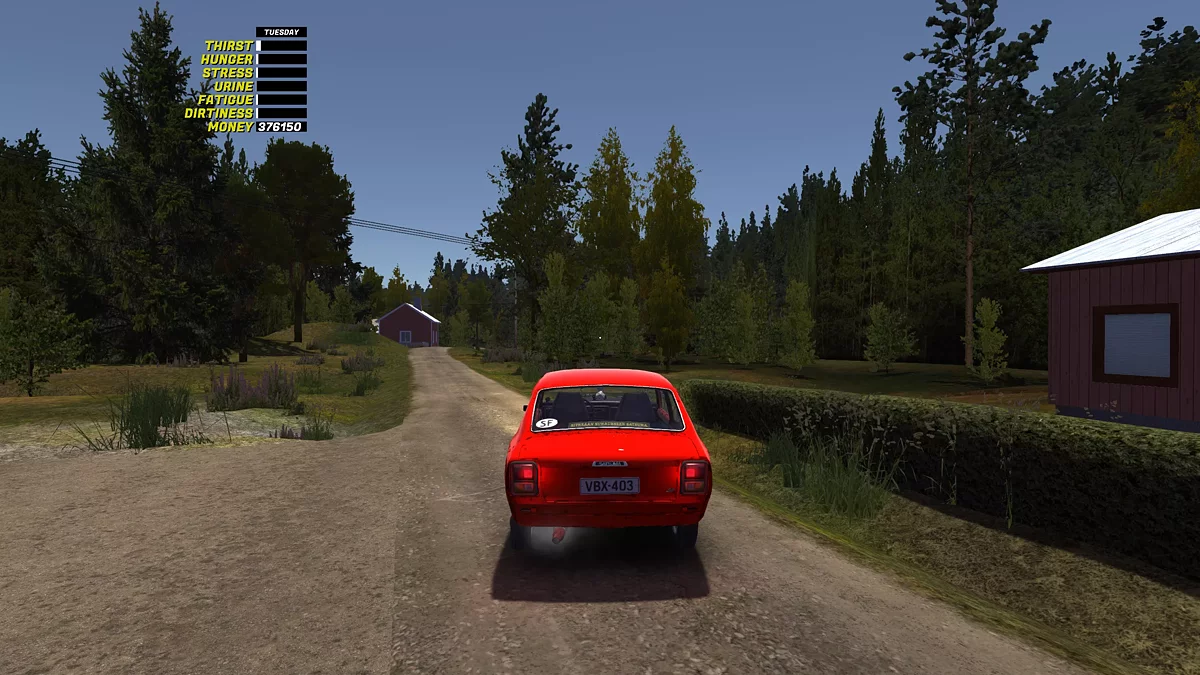 My Summer Car — Kapital sonrası Satsuma, gif, minibüs, 47900 marka