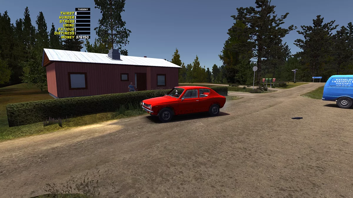 My Summer Car — Kapital sonrası Satsuma, gif, minibüs, 47900 marka