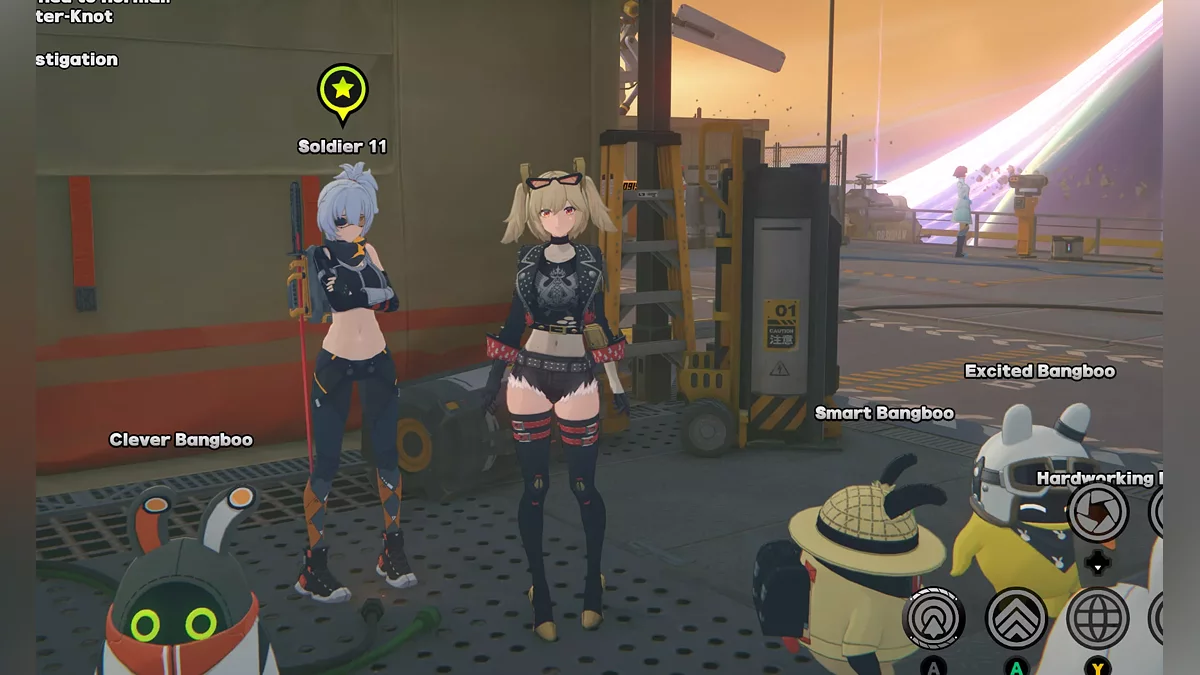 Zenless Zone Zero — Soldado 11 com traje do jogo MGS