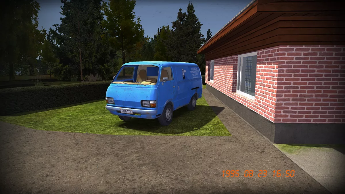 My Summer Car — Stock Satsuma, dużo jedzenia, 500k marek, furgon i gif u domu