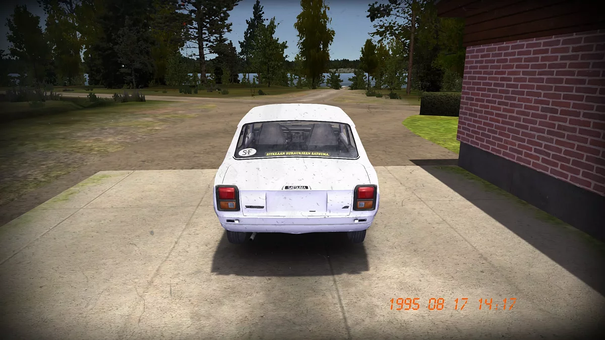 My Summer Car — Стокова Satsuma без номерів