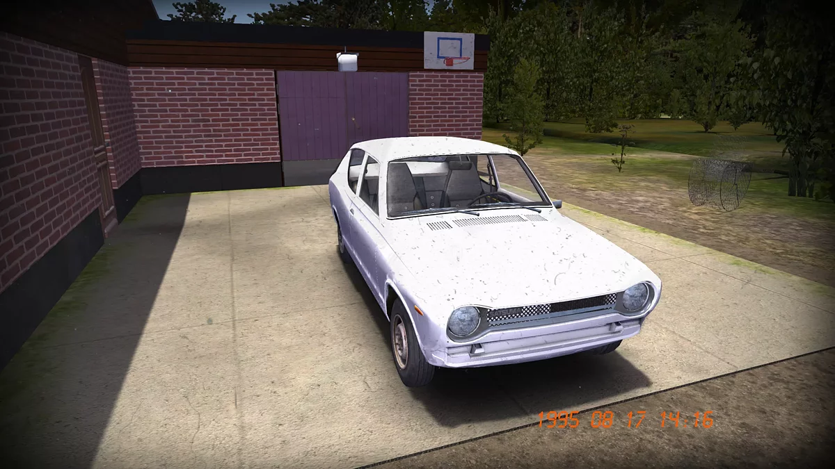 My Summer Car — Стокова Satsuma без номерів
