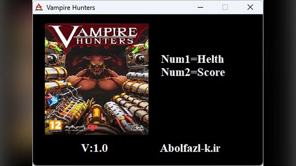 Vampire Hunters — Trainer (+2) [1.0]