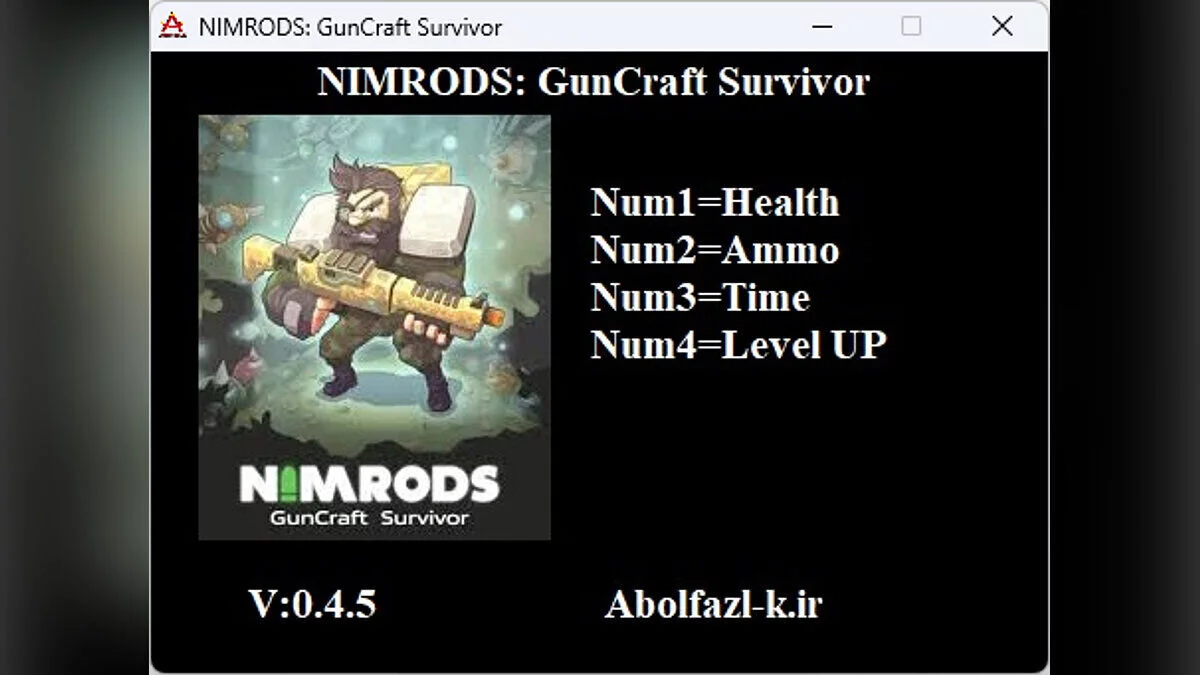 NIMRODS: GunCraft Survivor — Entrenador (+4) [0.4.5]