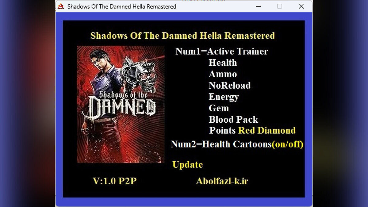 Shadows of the Damned: Hella Remastered — Trainer (+8) [1.0]