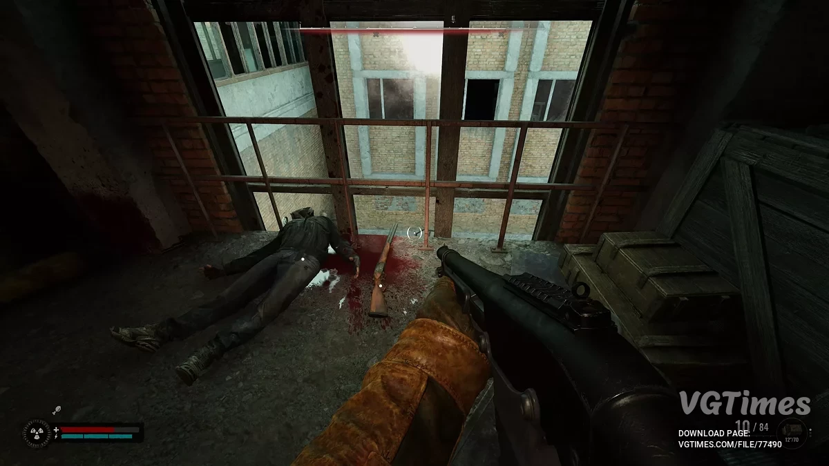 S.T.A.L.K.E.R. 2: Heart of Chornobyl — Improved details of blood displayed on surfaces