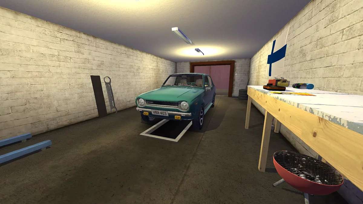 My Summer Car — Improved Satsuma, 100 thousand marks, the plot is not touched