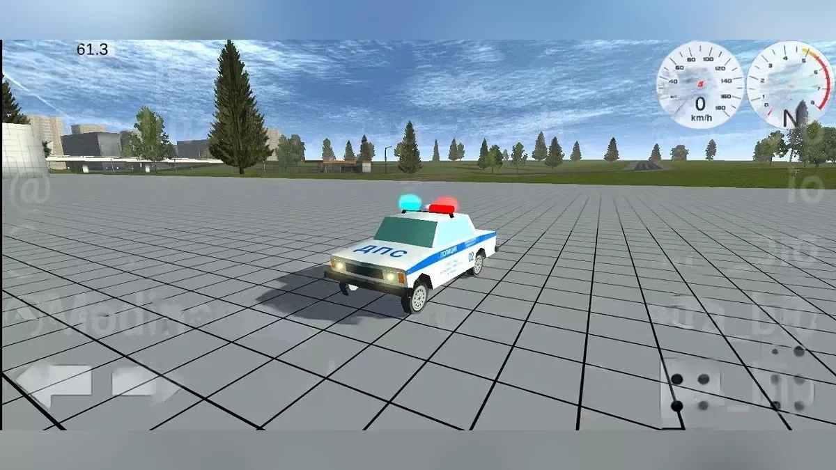 Simple Car Crash Physics Sim — VAZ 2107 DPS