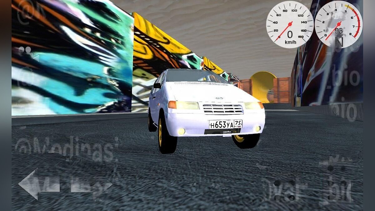 Simple Car Crash Physics Sim — VAZ 2120