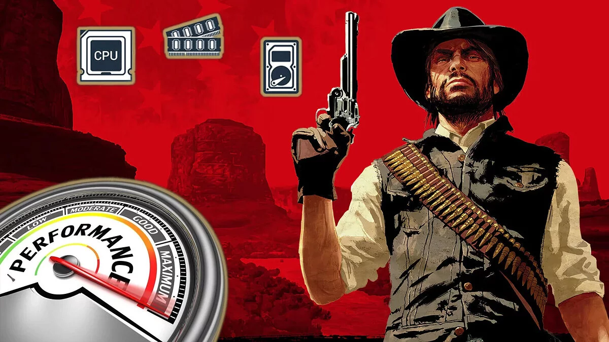 Red Dead Redemption — Alta prioridad en procesos de CPU