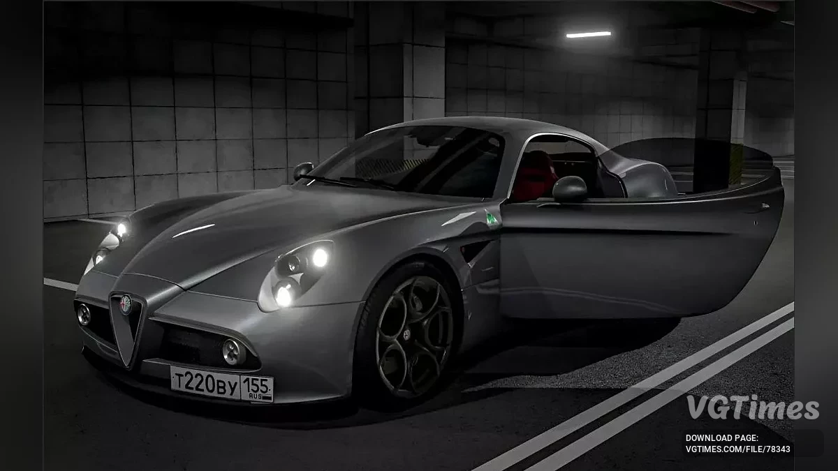 BeamNG.drive — Alfa Romeo 8C Competizione (0.34.s)