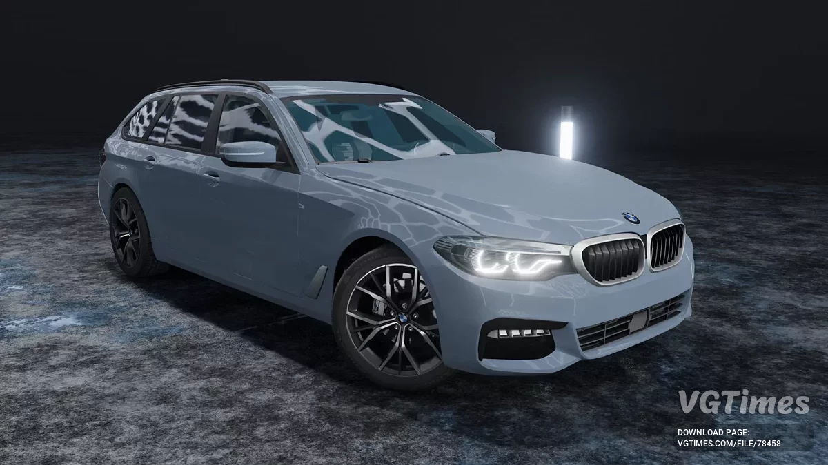 BeamNG.drive — BMW 5-серії (F90 & G30/G31) (110+ Конфігурацій) Виправлено (0.34.x)