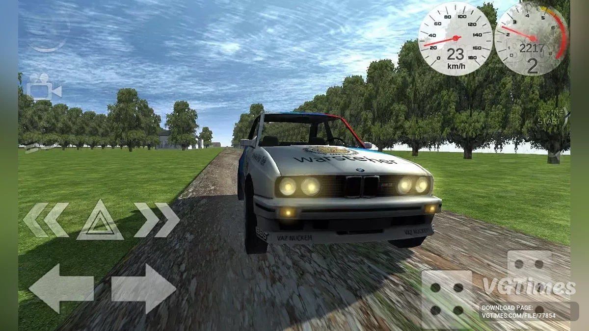 Simple Car Crash Physics Sim — BMW E30 deporte