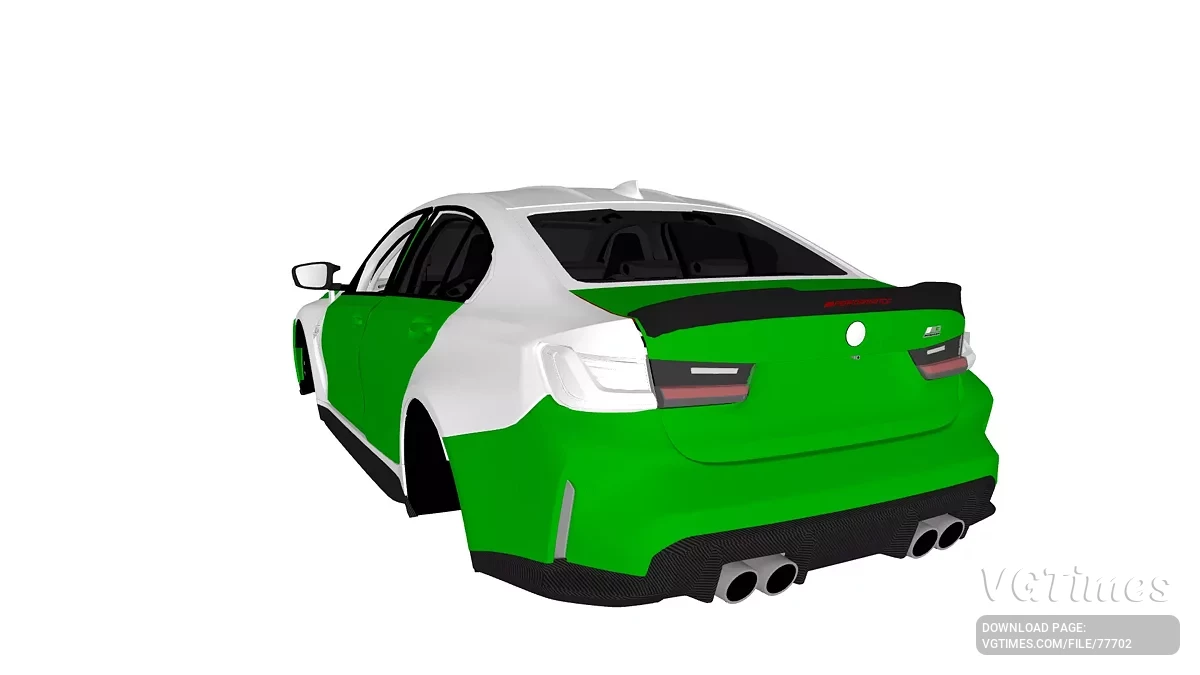 Simple Car Crash Physics Sim — BMW M3