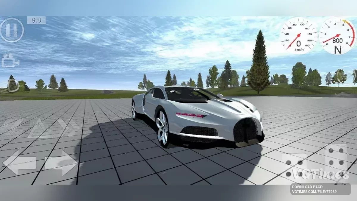 Simple Car Crash Physics Sim — tourbellon bugatti