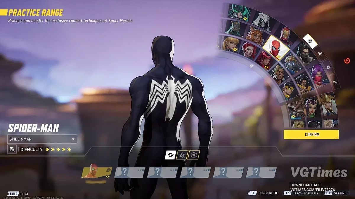 Marvel Rivals — Spider-Man "Kembali ke Hitam"