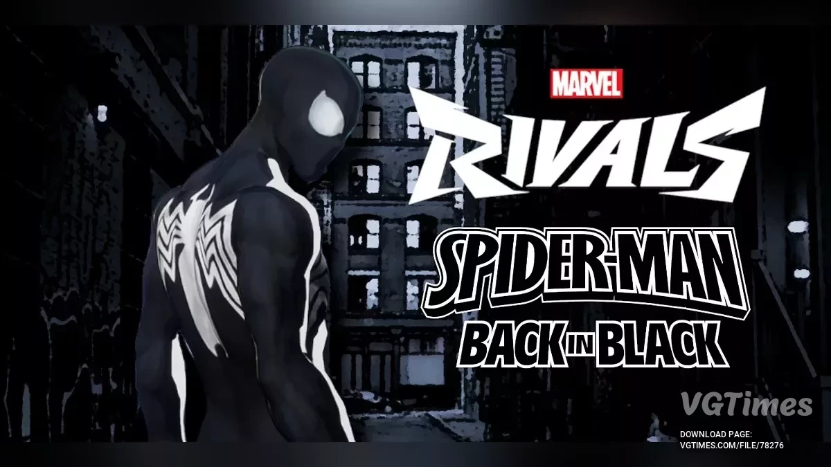 Marvel Rivals — Spider-Man "De vuelta en negro"