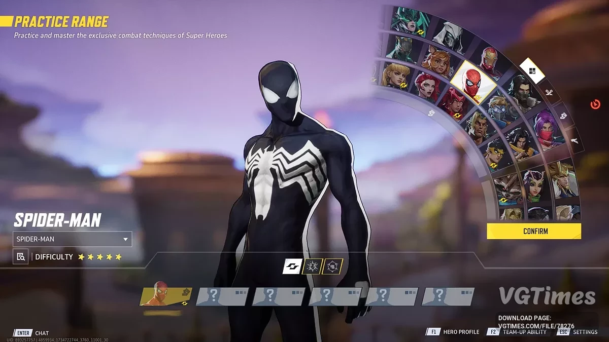 Marvel Rivals — Spider-Man "Kembali ke Hitam"