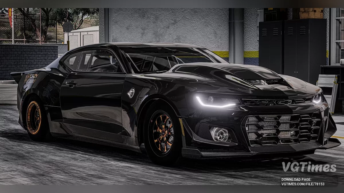 BeamNG.drive — Chevy Camaro 6ª geração 2Crzy Performance v1.0 (0.34.x)