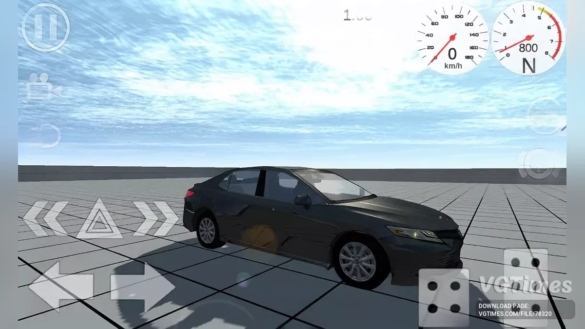 Simple Car Crash Physics Sim — Daihatsu Altis G
