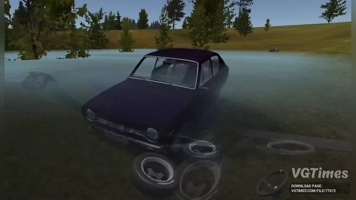 My Summer Car — La casa se quemó, el coche fue robado, 3.000 marcos.