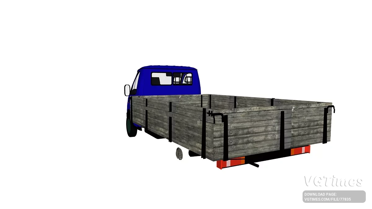 Simple Car Crash Physics Sim — Газ 3302 бортовий