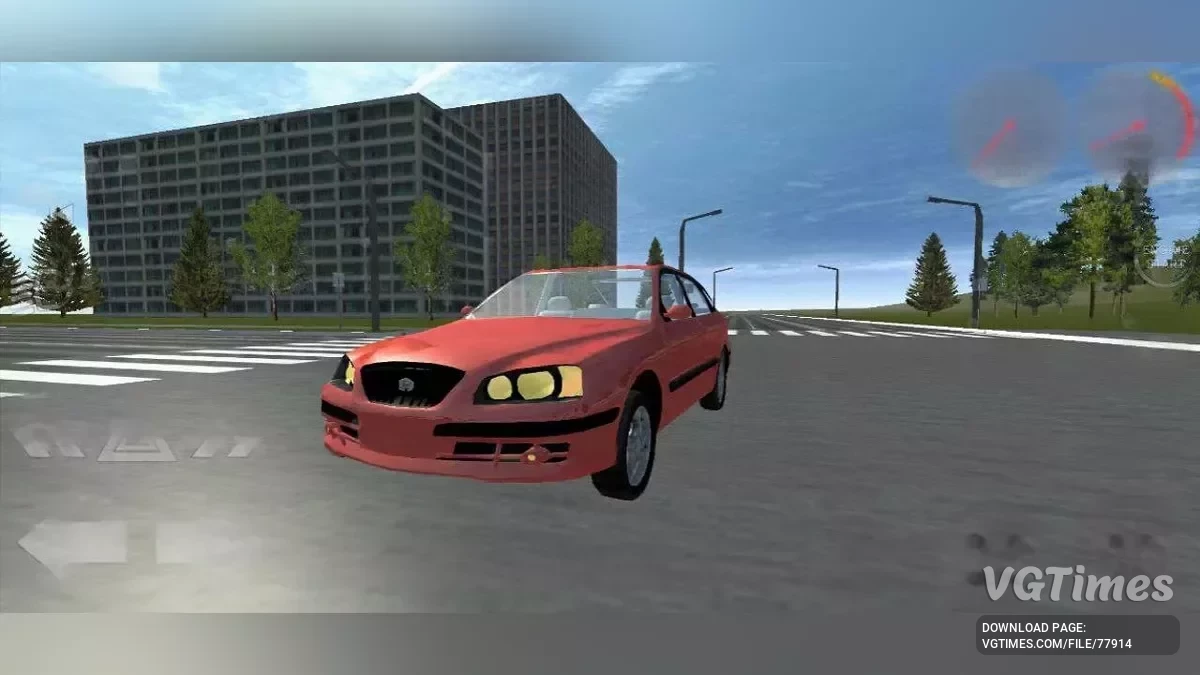 Simple Car Crash Physics Sim — Хюндай Елантра