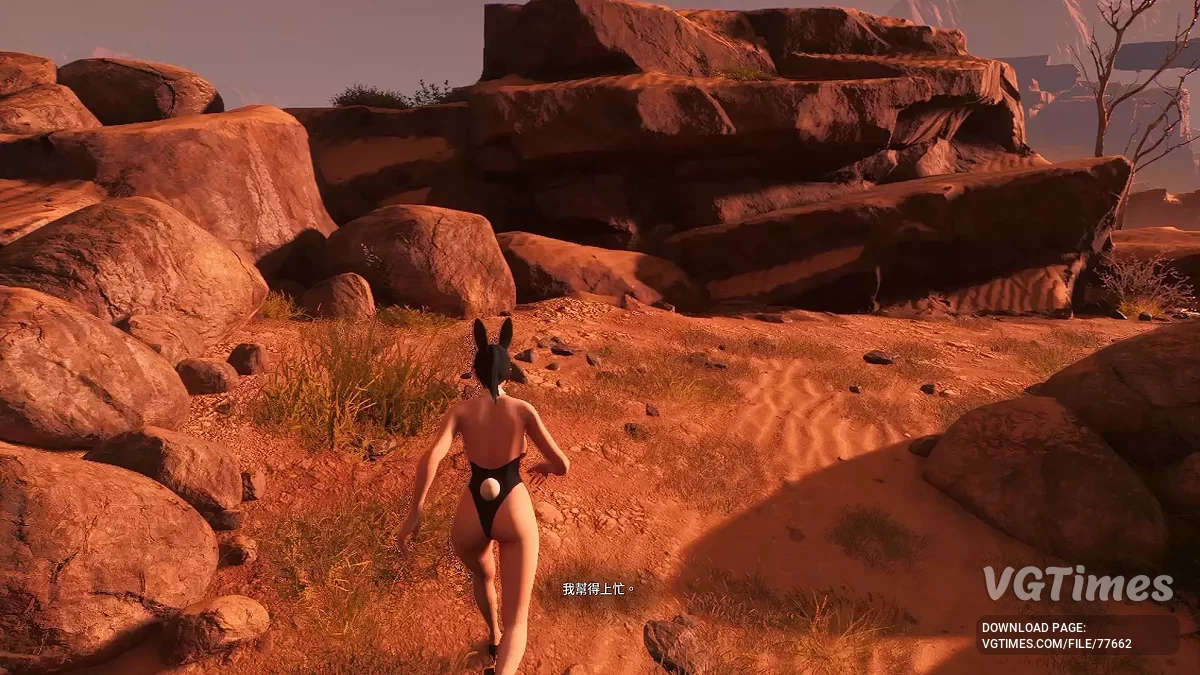 Unknown 9: Awakening — Bermain sebagai gadis dalam kostum kelinci