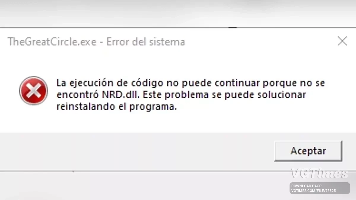 Indiana Jones and the Great Circle — Correção de erros Xcurl-NRI-NRD-NRC_vulkan