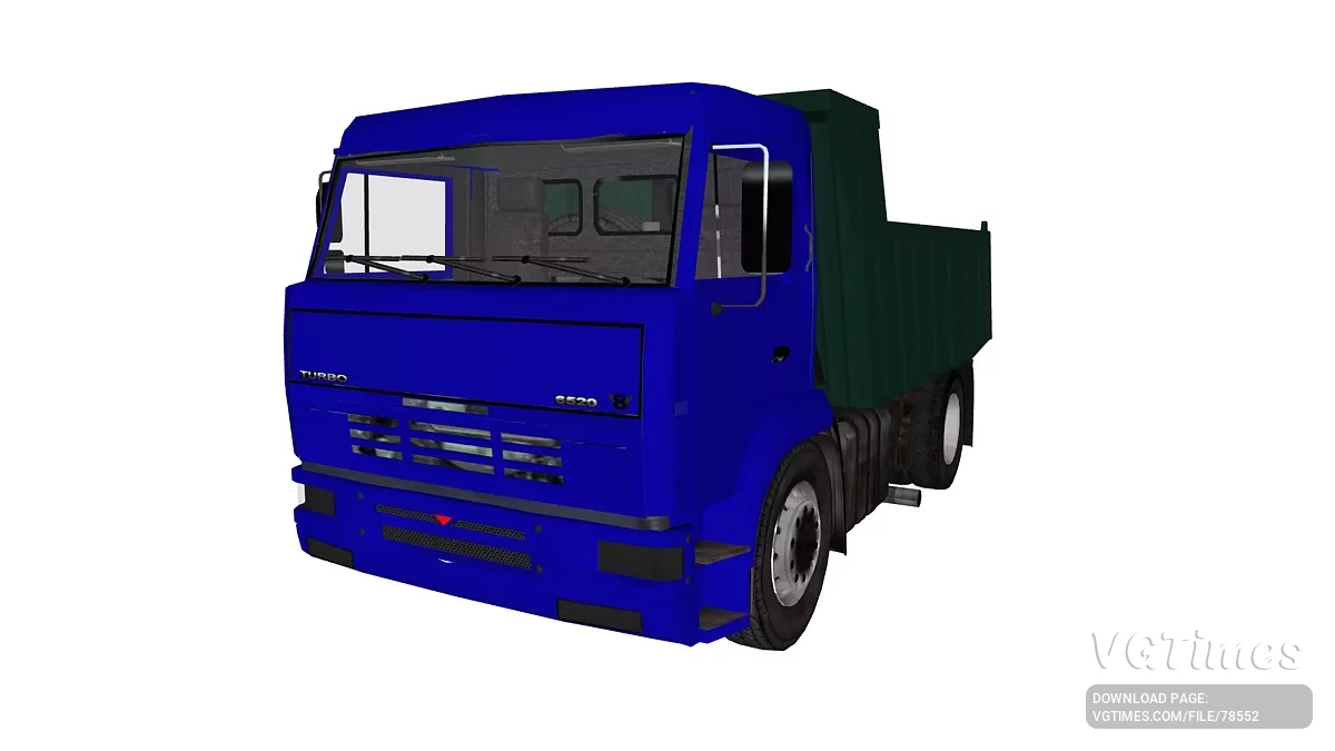 Simple Car Crash Physics Sim — Kamaz 55111