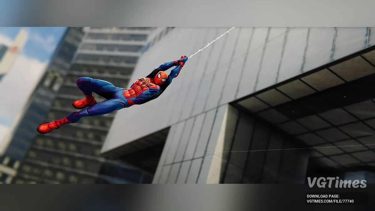 Marvel's Spider-Man Remastered — Kostum Spider-Man dari permainan Marvel Rivals