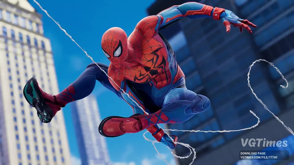 Marvel&#039;s Spider-Man Remastered — Disfraz de Spider-Man del juego Marvel Rivals