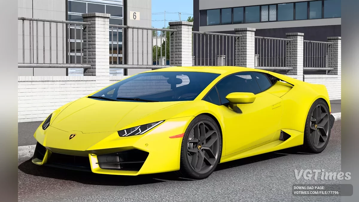 Euro Truck Simulator 2 — Lamborghini Huracan LP580-2 2017 SE2.2sch