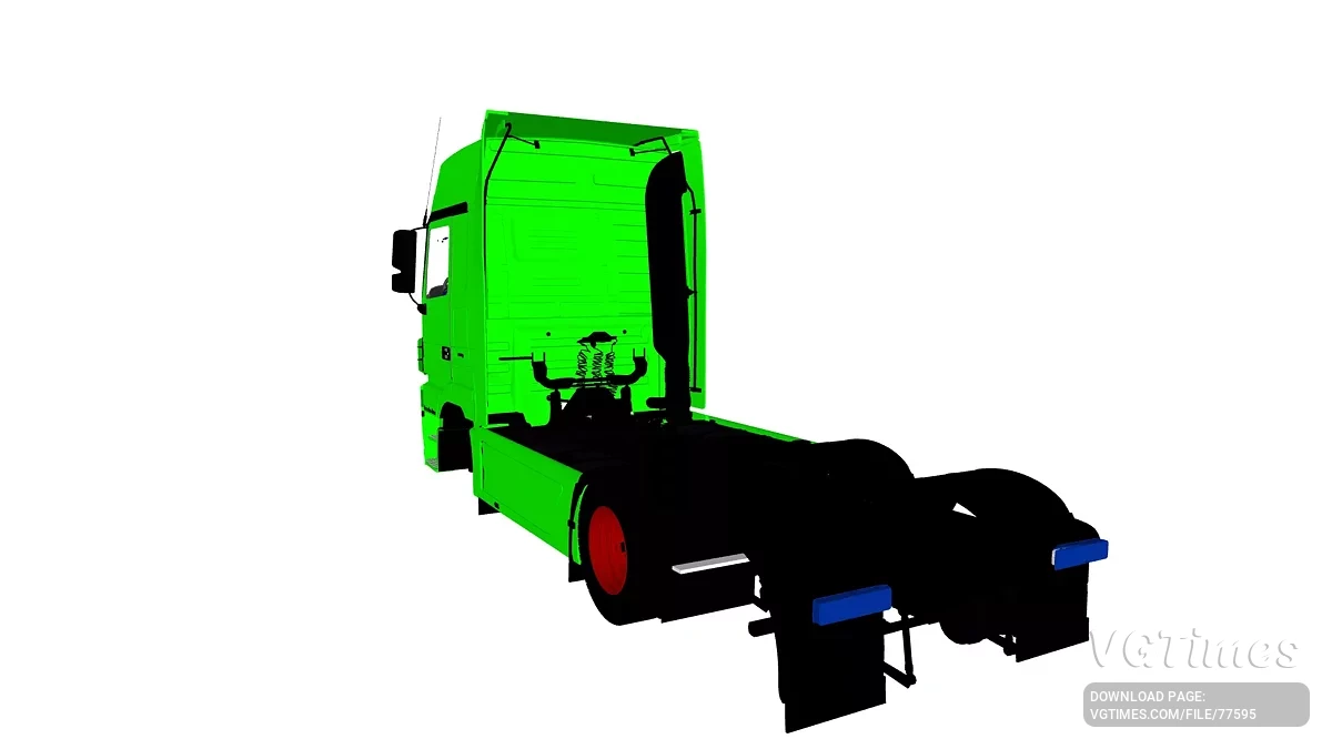 Simple Car Crash Physics Sim — Mercedes-Benz Actros