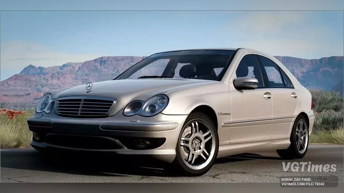 BeamNG.drive — Mercedes-Benz Classe C B203 (0.34.s)